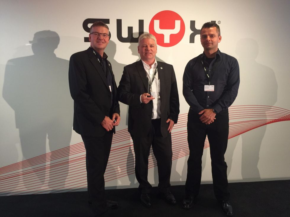 3iMedia - TOP Partner 2016 v.l. Thomas Schlenker, Jürgen Ludwig, Frank Schmidt